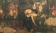 The Death of the first Born, Sir Lawrence Alma-Tadema,OM.RA,RWS